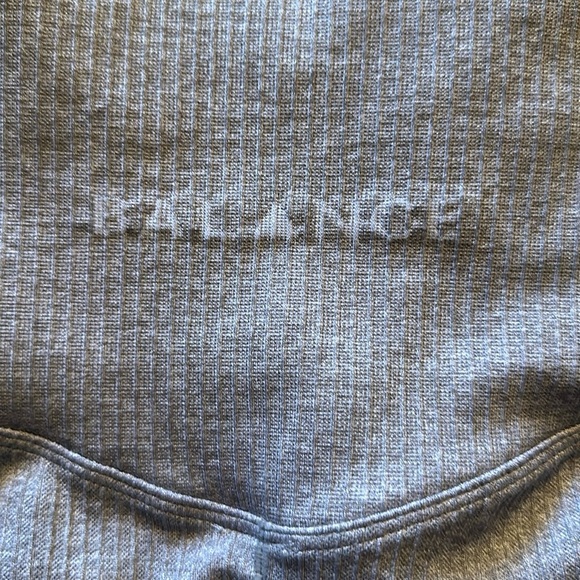 BALENCE/vitality grey ribbed legging - Picture 3 of 3